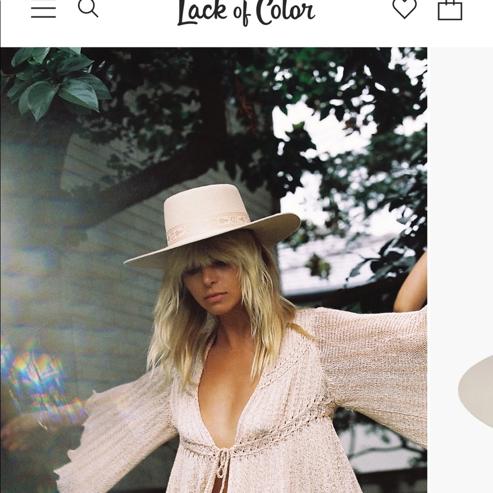 Lack Of Color Juno boater hat- brand new